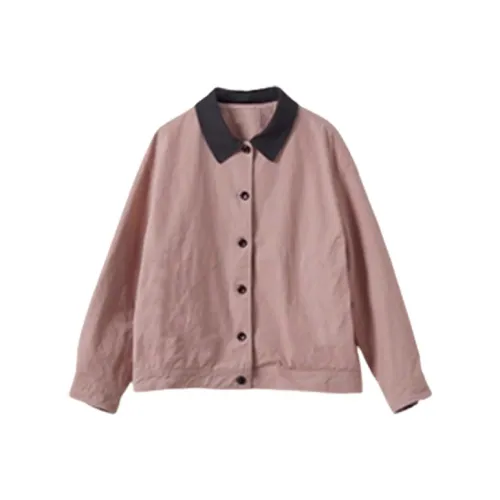 ABBY GODDESS Осенняя куртка женская розовая