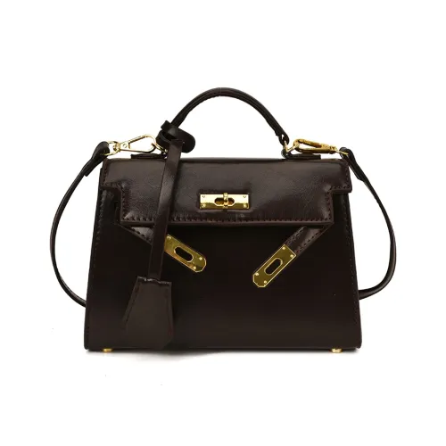 Chinllo ПУ (полиуретан) Сумка через плечо Стандартная Темно-кофейный Черный Бордовый Кофейно-коричневый