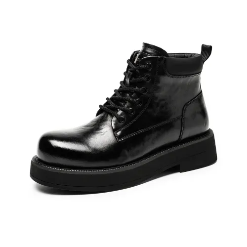 PT'SON Martin Boots Мужские Черные