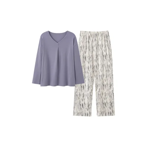 Shivs Домашний Комплект для Женщин Фиолетовый