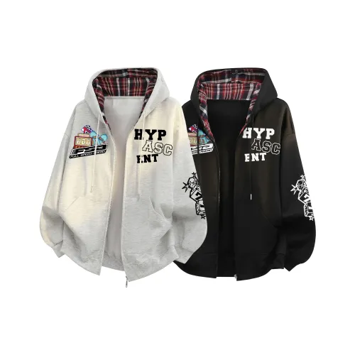 HYPASCENT Кардиган Свитшот Унисекс 2 упаковки