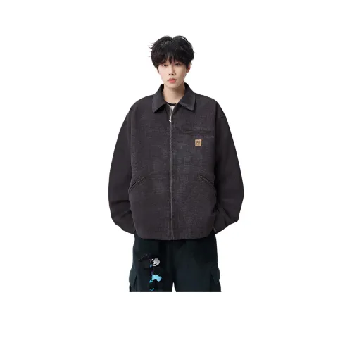 SRKJ Темно-серый унисекс куртки