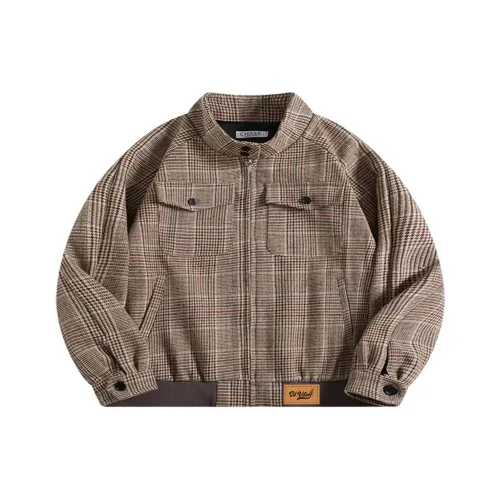 UPWARD LAB Коричневый Унисекс Куртки