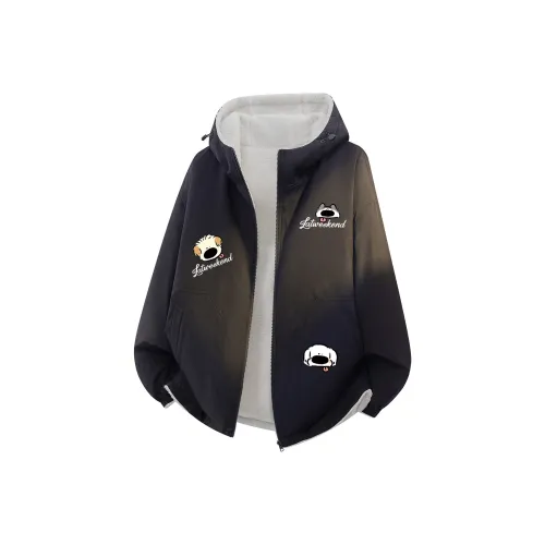 LA'T.WEEKEND Хлопковый пуховик унисекс