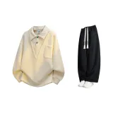 Комплект (абрикосовый+черный)