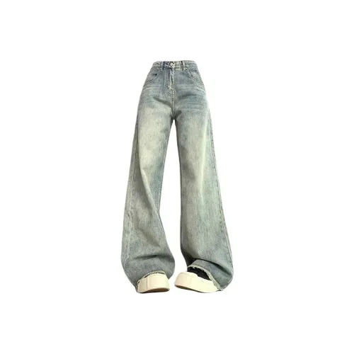 TLONELY1 Ностальгический синий Женские джинсы