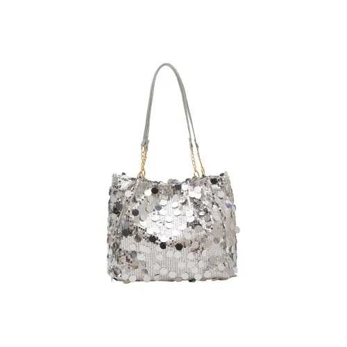 QINNXER Блестки Сумка через плечо Стандартная Женская Многоцветная