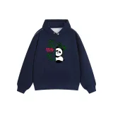 Темно-синий/Красный текст