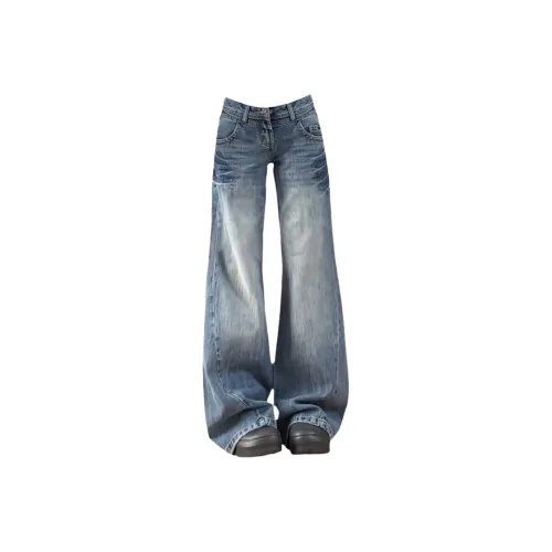 Bamboo Twill Damask и Silk Record Джинсы Женские