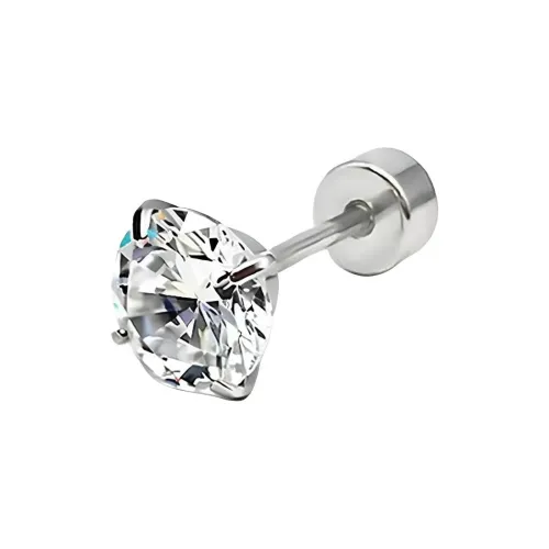 Midnight Sun Титановые Стальные Серьги-гвоздики Унисекс