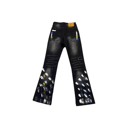 M17 STUDIO Черные Унисекс Джинсы