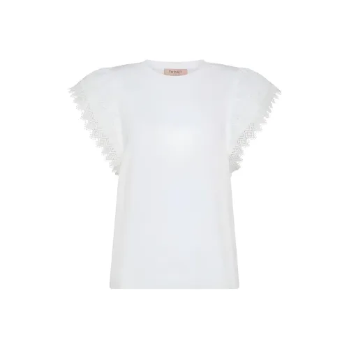 TWINSET Milano T Рубашка Женская Белая