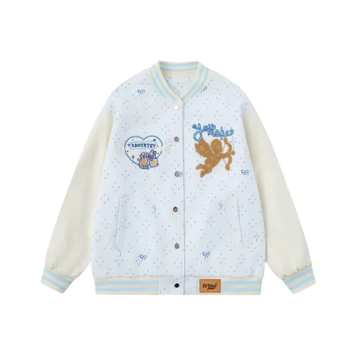 UPWARD LAB Светло-синие унисекс куртки