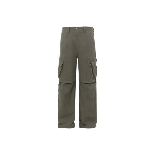 THINGYLAB Army Green Мужские Карго Брюки