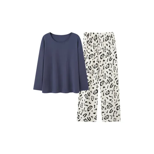 Shivs Домашний Комплект Женская Темно-Синяя