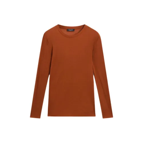 Massimo Dutti Терракота Женские T-рубашки