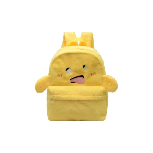 Vack Плюшевый Рюкзак Стандартный Унисекс Желтый