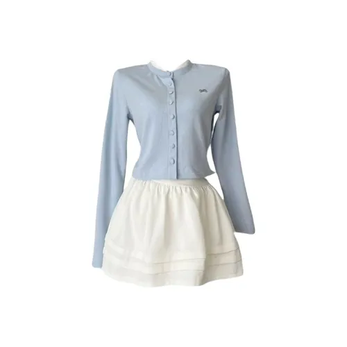 TIBINB Женские Комплекты с Юбкой