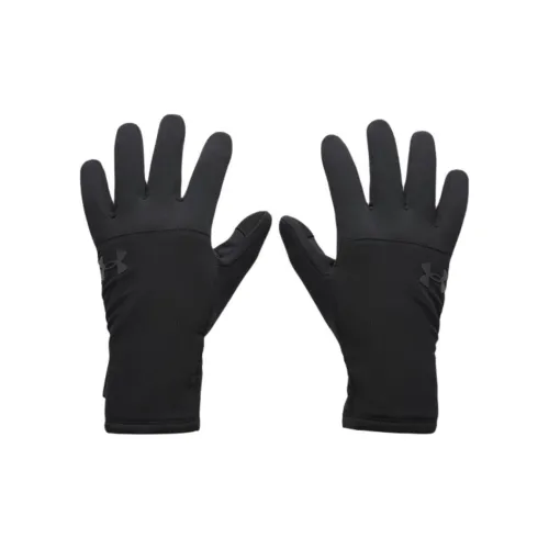 Under Armour Полиэстер Спортивные Перчатки Мужские Черные