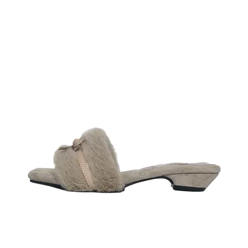 Puppytown Резина Плюшевые Слипоны Женские