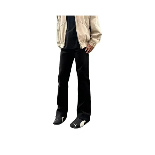 TUOFEI Черные Унисекс Джинсы