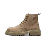 Коричневая обувь с флисовой подкладкой и утеплением