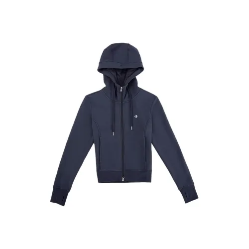 Converse Blue Gray Women's Sweatshirts Конверс Синий Серый Женские Свитшоты