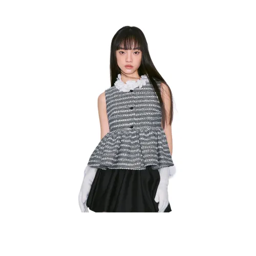 AIVEI Черный Серый Женские Майки