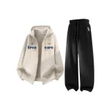 Абрикос (Большой Синий Кленовый) + Черный (Me45 Улыбка Этикетка Брюки Левый карман Этикетка)