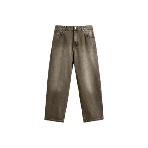 ZARA Khaki Мужские Джинсы