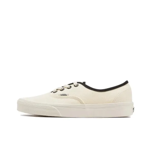 Vans Authentic Скейтборд Кроссовки Унисекс Кремово-Белый