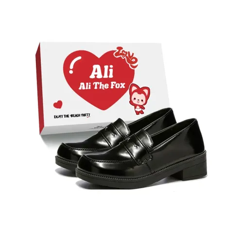 Али Тх Фокс Винтаж Японский Преппи Стиль Лоферы Женские