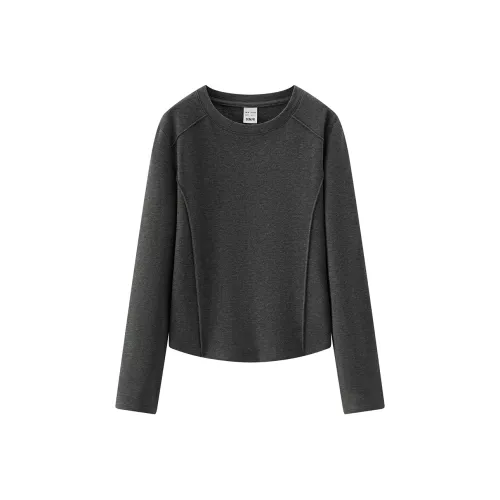 SEM R Длинный рукав Т-рубашка Женская