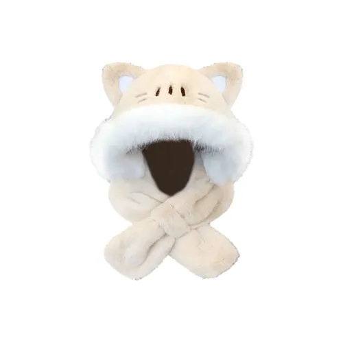 VIVIWELL Полиэстер Капюшоны и Плюшевые Шапки Женские