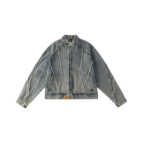 BLACK AT Синий Унисекс Куртки