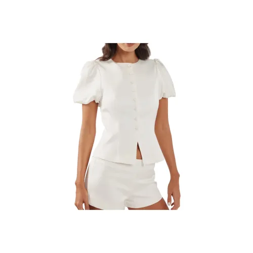 Perfect Stranger Белые Женские Рубашки