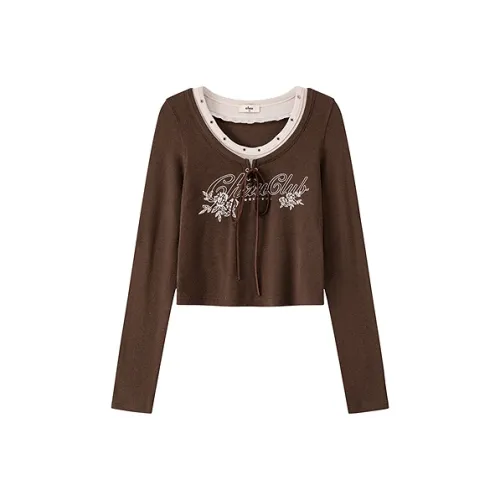 CHUU Кофе Женские T-рубашки