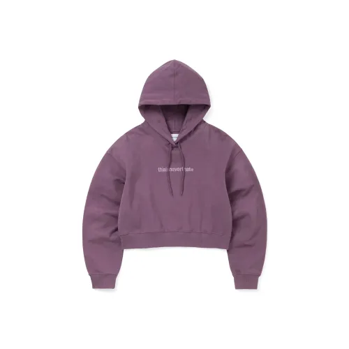 Thisisneverthat FW25 T Логотип W Толстовка Бордовый Свитшот Женские