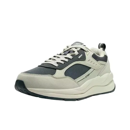 XTEP Slip-resistant Abrasion-resistant Low Top Casual Shoes Men's