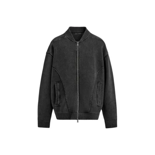 ZARA Мужские черные куртки