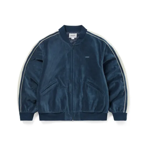 Thisisneverthat FW25 Бархат Дорожка Куртка Синий Куртка Унисекс