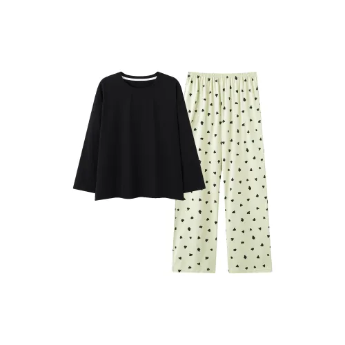 Shivs Домашний Комплект Женская Черный