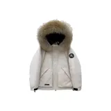 Экрю Хлопковый пуховик