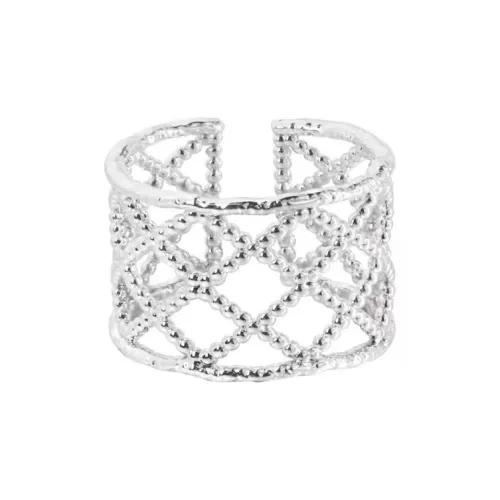 VARYVASE Белое золото с медным покрытием кольца женские