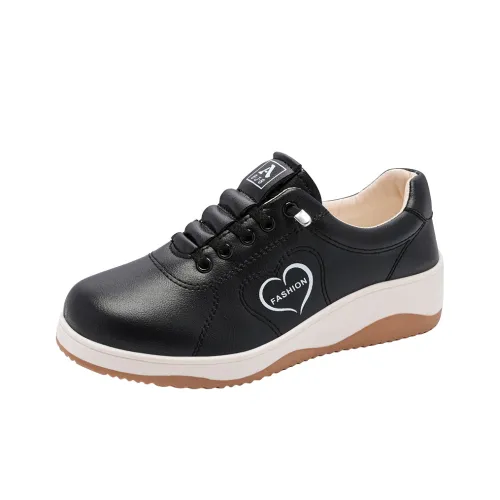 Reivanti Женская обувь без подкладки 4 см черная