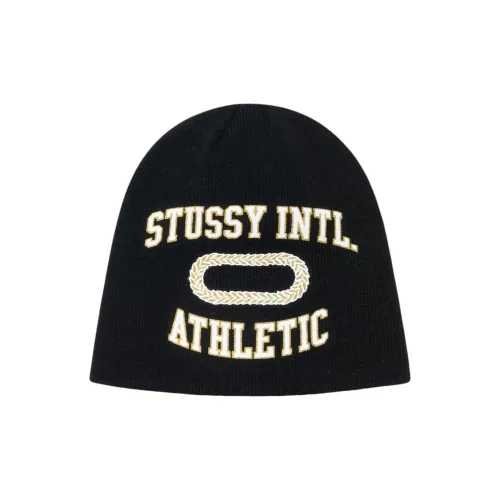 Stussy Акриловые Шапки-бини Унисекс Черный