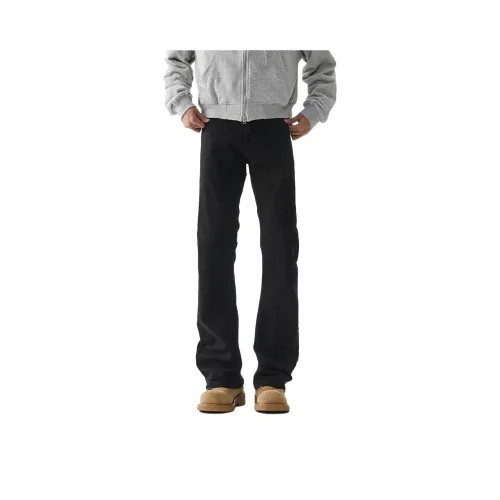 TR Черный Унисекс Джинсы