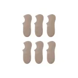 6 пар кофейного цвета