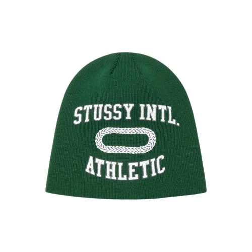 Stussy Акриловые Шапки-бини Унисекс Зеленый