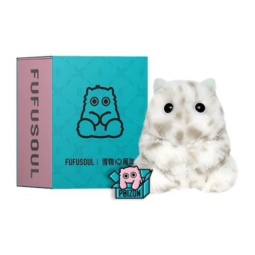 FUFUSOUL x POIZON Collaboration 10th Anniversary Плюшевый Брелок 11 см Длина Тела